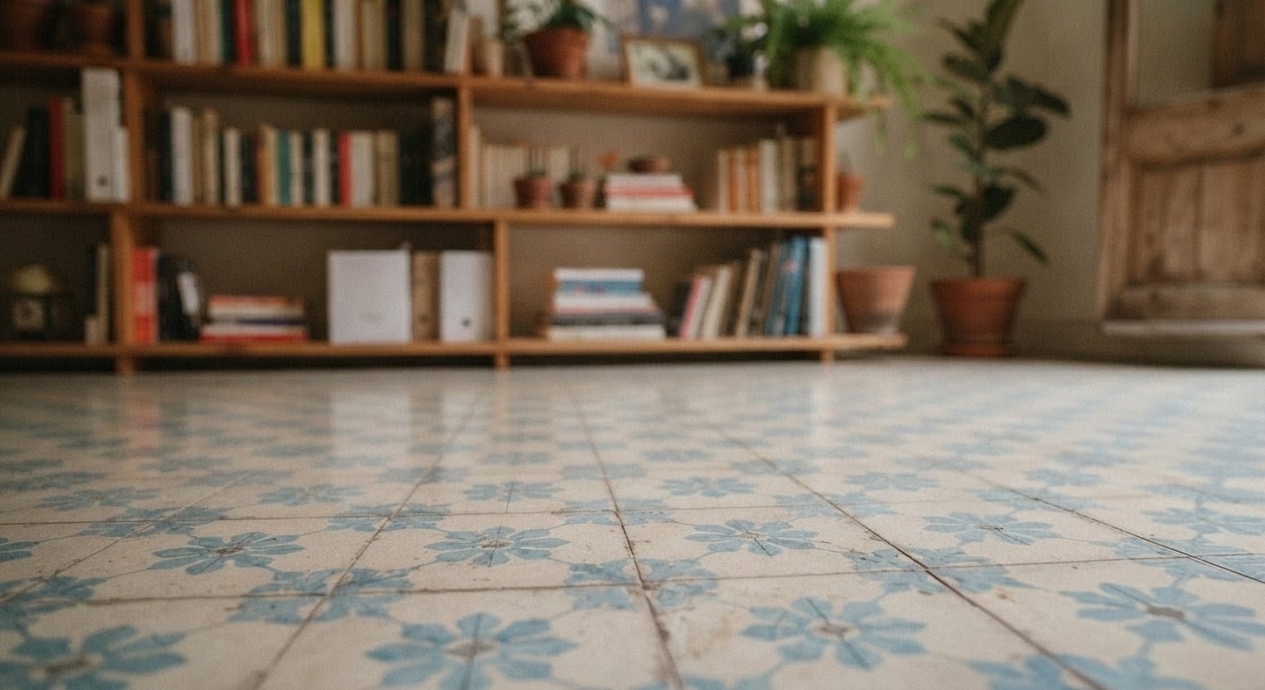 Bajo cada historia: suelos y maderas con baldosa y madera